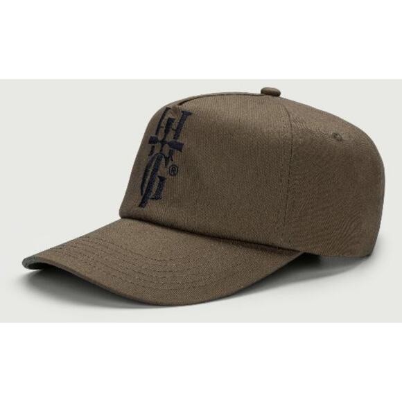 Honor The Gift Men's HTG Prep Embroidered Strapback Hat Cap in Olive - Picture 2 of 3